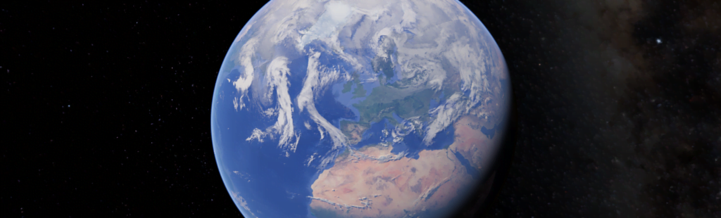 Google Earth, μέτρηση της ακτίνας της γης